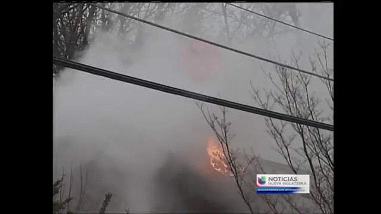 Voraz incendio