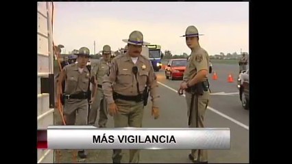 Máxima vigilancia durante días festivos