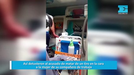 Así detuvieron al acusado de matar de un tiro en la cara a la mujer de su compañero de trabajo