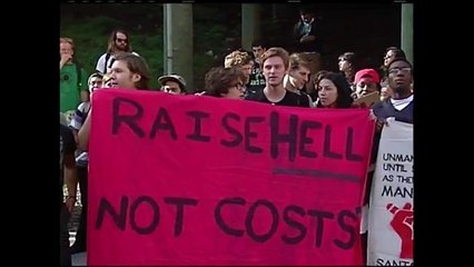 Continúan las protestas en UCSC