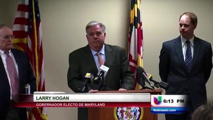En Annapolis, Larry Hogan presentó a los funcionarios de su administración