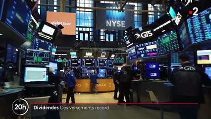 Economie : des dividendes records versés aux actionnaires en 2021