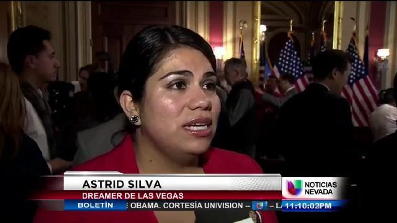 Astrid Silva testificó en Washington
