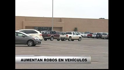 Aumento robos en vehículos