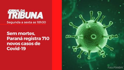 Sem mortes, Paraná registra 710 novos casos de Covid-19