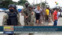 Guillermo Lasso anuncia intervención militar en cárceles para detener motines