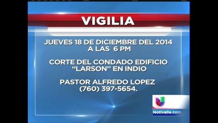 Vigilia contra brutalidad policiaca