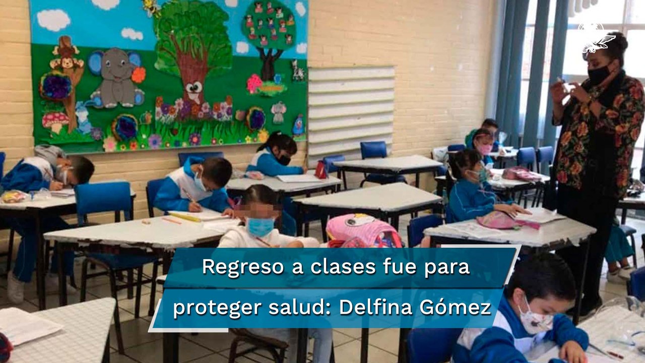 Más de 20 millones de alumnos regresaron a clases presenciales: SEP