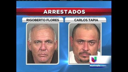Arrestan a dos hispanos por el robo de metales
