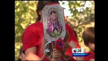 Estudiantes locales celebraron el Día de la Virgen de Guadalupe