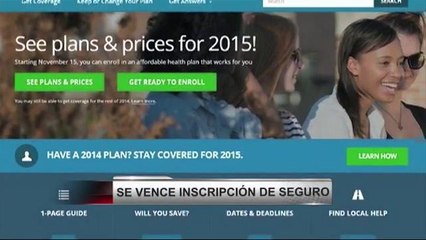 Se vence la inscripción del Servicio de Seguro Médico