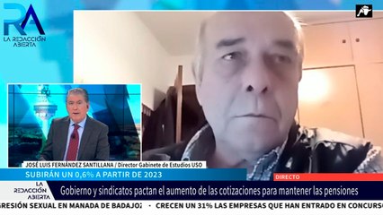 José Luis Fernández explica el futuro aumento del 0,6% de la cotización de la Seguridad Social