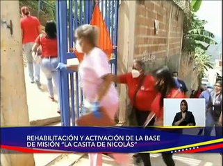 Entérate | Rehabilitan y activan Base de Misión " La Casita de Nicolás" en la parroquia Sucre