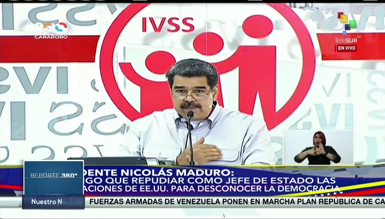 Nicolás Maduro: Conspiran contra los procesos de independencia en América Latina