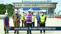 Tinjau Banjir SIntang, Wakapolda Kalbar Pastikan Kepolisian Siaga Membantu Warga Korban Banjir