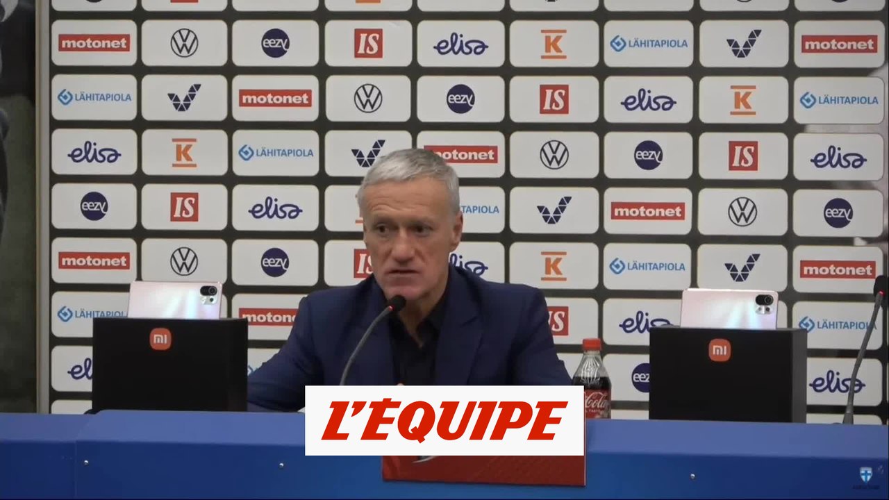 Deschamps : « Je ressens de la fierté » - Foot - Qualif. CM - Bleus