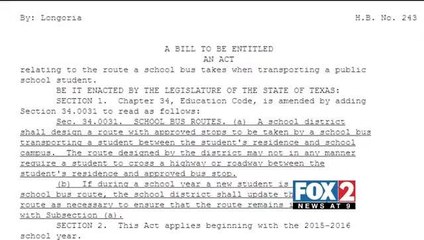 Texas Legislation Hoping to put an End to School Bus Related Accidents with new Bill