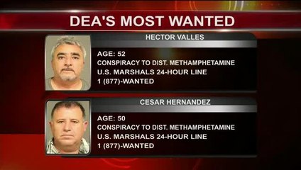 Two Valley Residents Top DEA\'s \'Most Wanted\' List