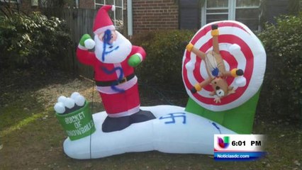 Vandalismo catalogado como actos racistas