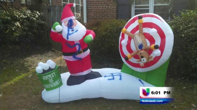Vandalismo catalogado como actos racistas