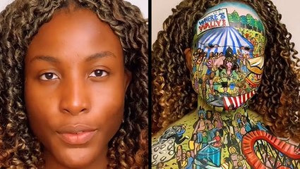 Where’s Waldo? On Her Face!