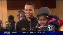 Golden State Warrior Steph Curry Gives Back