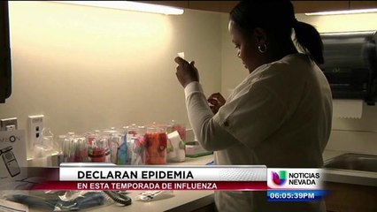 TEMPORADA DE INFLUENZA DECLARADA COMO UNA EPIDEMIA