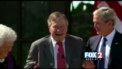 President George H.W. Bush Released from Hospital