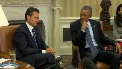 El presidente Peña Nieto llega a Washington para visita oficial