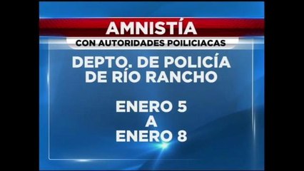 Ofrecen amnistía en Rio Rancho para deudores de multas
