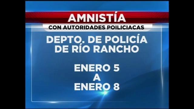 Ofrecen amnistía en Rio Rancho para deudores de multas