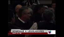 Rinden homenaje a legisladores hispanos