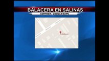Investigan tiroteo en Salinas