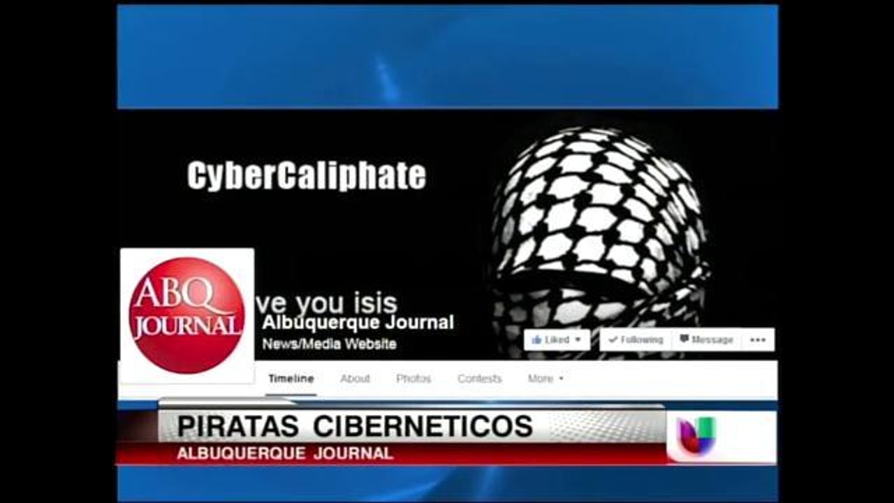 Hackean cuenta de Twitter del Albuquerque Journal