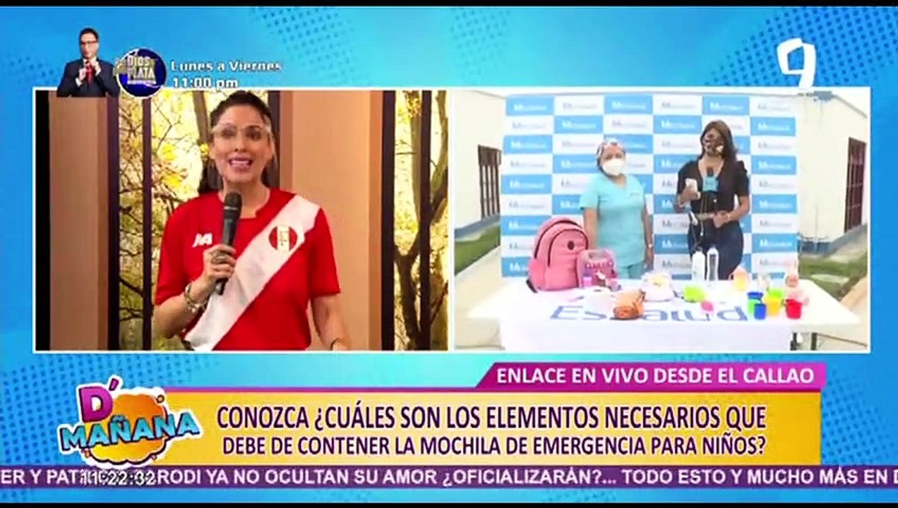 D´mañana: aprende como armar la mochila de emergencia para niños
