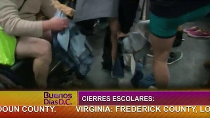 En el Metro sin pantalones