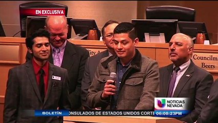 Hispano es reconocido como Ciudadano del mes