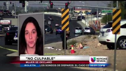 Mujer de Las Vegas se declaró no culpable