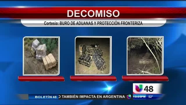 Departamento de Aduana y Protección Fronteriza le Dio un Duro Golpe al Narcotráfico