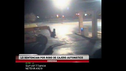 Lo sentencian por robo de un cajero automático