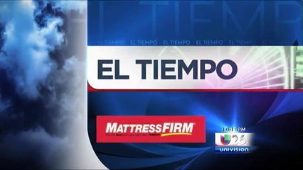 Pronóstico del Tiempo: Viernes 9 de Enero 10pm