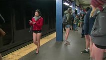 Pantless Subway riders?