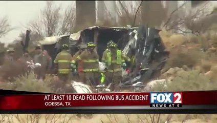Ten Dead after Prison Bus Crash Involving Train