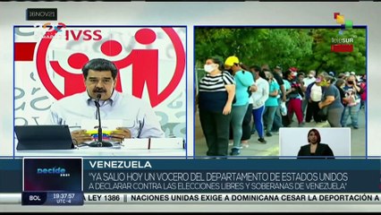 Gobierno de Venezuela rechaza injerencia de EE.UU contra elecciones del 21 de noviembre