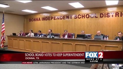 Donna I.S.D. Superintendent to Keep Position after Misconduct Allegations