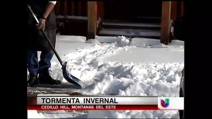 Afecta tormenta invernal a Nuevo México