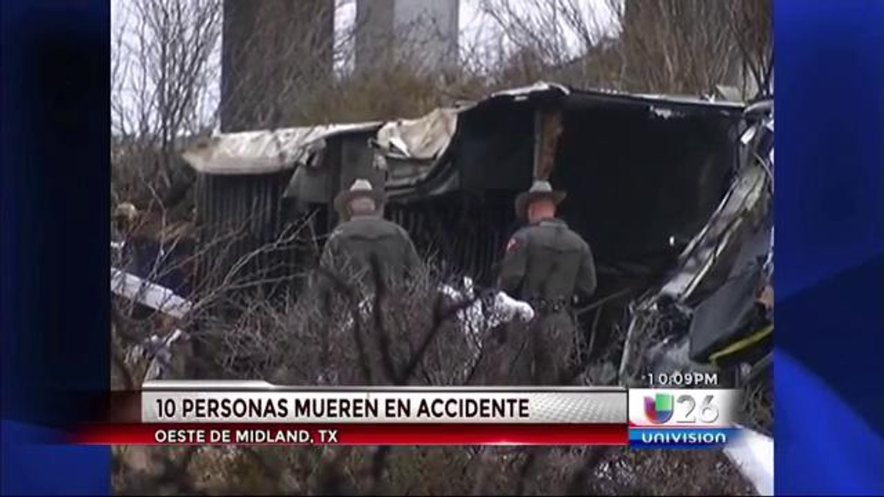 Identifican a victimas de choque entre camion de prisioneros y el tren