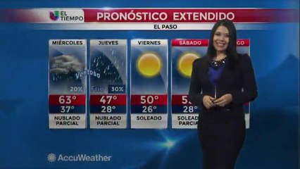 El clima con Brenda Reyes: Enero 20, 2015.