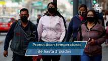 Activan alerta por frío y heladas en 11 alcaldías de la CDMX