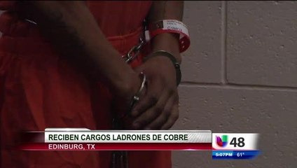 Sospechosos Enfrentan Cargos De Robo De Cobre
